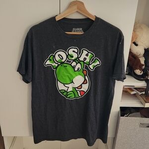 Nintendo Super Mario Charcoal Tee